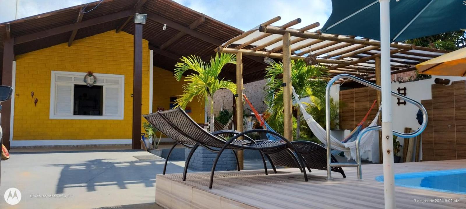 Casa Na Ilha Da Croa/Barra De Santo Antonio Villa Exterior photo